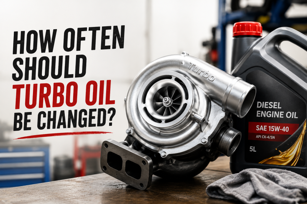 How Often Should Turbo Oil Be Changed?